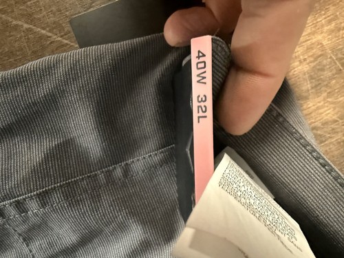 NEU CALLWAY 4-WEGE STRETCH LEICHT FEUCHTIGKEITSABLEITEND GRAU GOLFHOSE HERREN GRÖSSE 40 X 32 - Bild 5 von 6