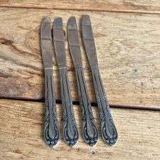 National Stainless Korea Nasco BROADMOOR Table Knives Set of 4 READ