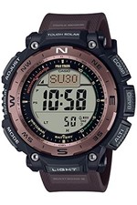 Unused CASIO PRO TRECK PRW-3400Y-5JF Black Solar Radio Digital Men Watch in Box