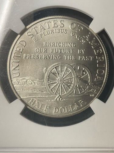 1995-S 50c Civil War Commemorative Half Dollar NGC MS70 - Picture 4 of 4