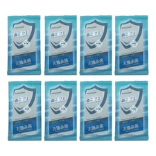 1pack/8pcs Individual Travel CPAP Mask & Tube Cleaning