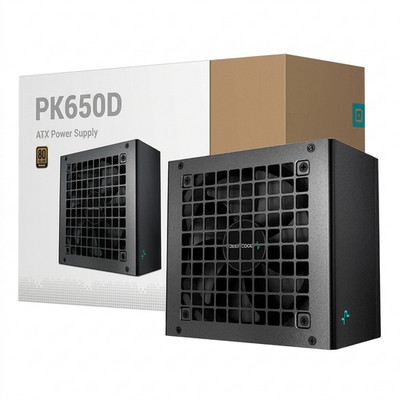 DeepCool PK650D 650W PSU 80 Plus Bronze Netzteil ATX F20 - kabelgebunden
