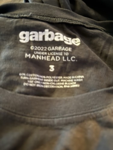 garbage band tee dark gray women’s 3 (C) - Picture 3 of 3