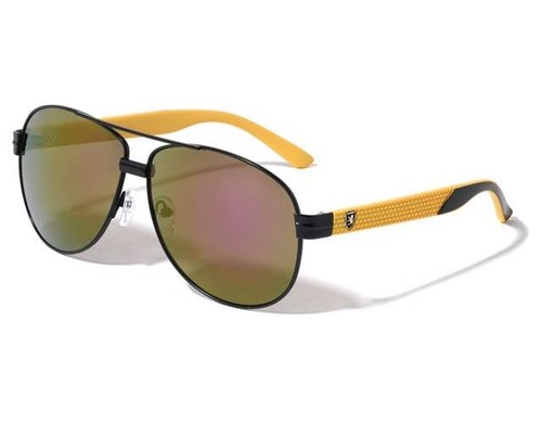 Big Pilot Sunglasses Mens Ladies Vintage Black White Designer Shades UV400 - Picture 13 of 26