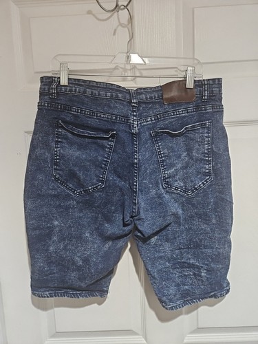 Y2K Phat Farm Blue Jean Shorts Waist Size 38 Jorts - Picture 4 of 8
