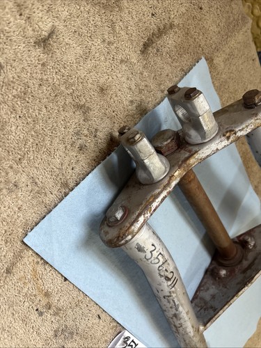 Honda ATC 70 triple tree clamp front forks 356 - Foto 3 di 14
