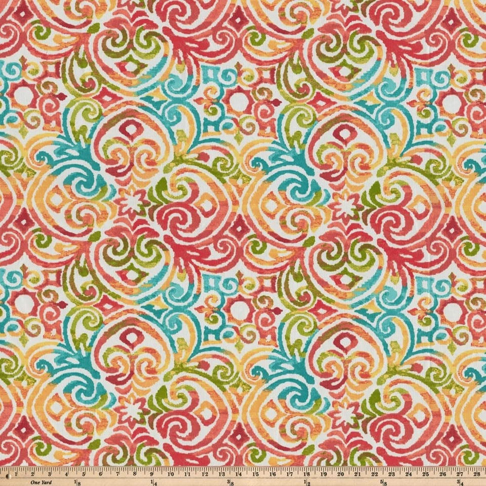 Outdoor/Indoor Chaise Lounge Cushion, 72.5" x 21", Blue Corinthian Dapple - Image 3 of 3