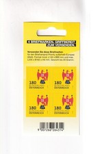 AUSTRIA STAMP Set 4 x 1.80 HERALDRY BURGENLAND Coat of Arms Mint