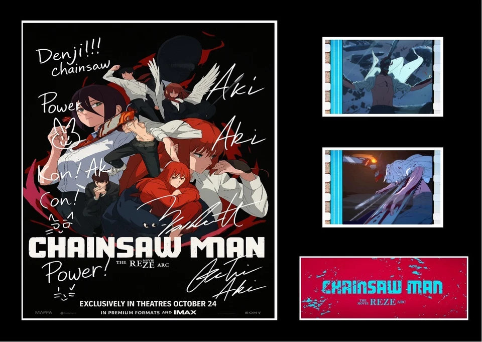Chainsaw Man - The Movie: Reze Arc Signed film cell display Stunning display s3 - Image 2 of 4