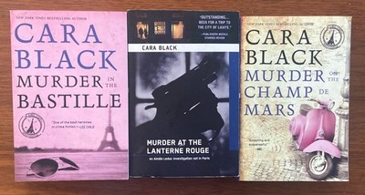 CARA BLACK Murder Mystery Paperbacks Aimee Leduc Books Lot Of 3 Soho Crime