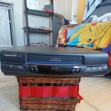 Panasonic PV-9400 4-Head Omnivision VHS VCR Player Blueline TESTED NO REMOTE