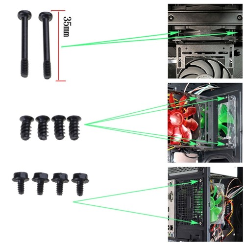 Heat Dissipation Fan Mount Rack Expansion Connectings Rack Fine Workmanships - Photo 6/10