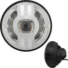 Cyron Lighting Beast 2 Headlight - 105W - Chrome - 4800 Lumens Motorcycle