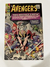 THE AVENGERS #12 Raw, Very Good Copy! 4-4.5? Marvel Comics  1965