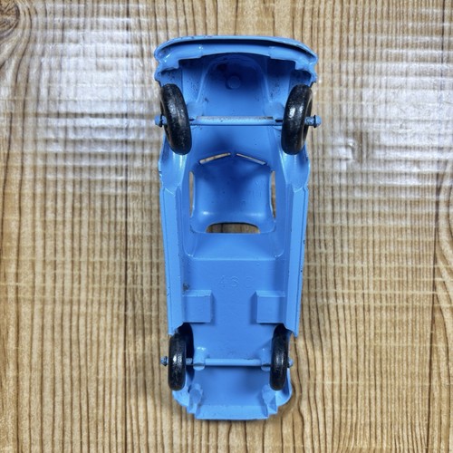 Vintage Hubley #460 Karosserie Ford Wrecker Abschleppwagen blau Metall USA Kinderspielzeug 1950er - Bild 8 von 9
