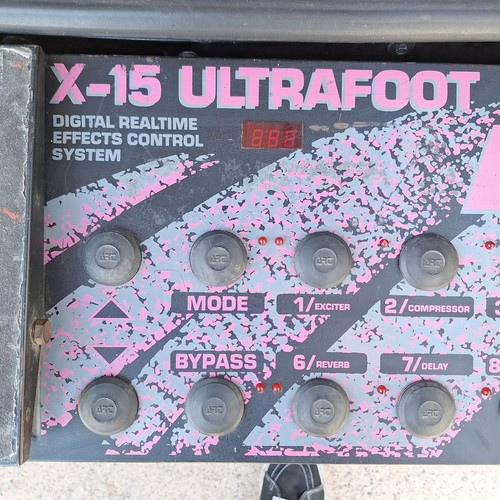 ART X-15 Ultrafoot Guitar Effects Foot Controller - Digital Real Time System - Picture 3 of 6