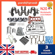 For BMW CONVERTIBLE 2.0 N20B20 PETROL ENGINE CRANKSHAFT WITH ENGINE REBUILD KIT