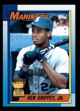 1990 Topps #336 Ken Griffey Jr. HOF Seattle Mariners NM/NM+ 7962