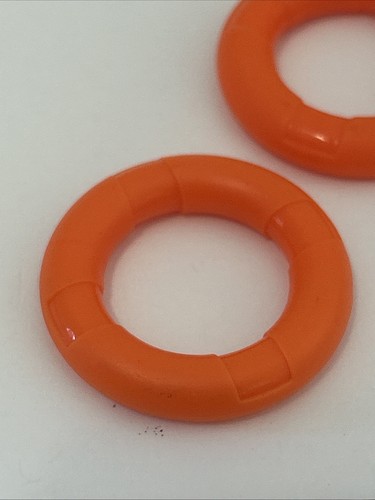 Paw Patrol Sea Patroller Boat Replacement Part - Orange Ring Buoy / Life Saver 2 - Picture 2 of 4