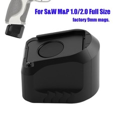 New Black Extended Base Plate For Smith Wesson Mp 1.02.0 Full Size 9mm New Black Extended Base Plate For Smith Wesson Mp 1.02.0 Full Size 9mm