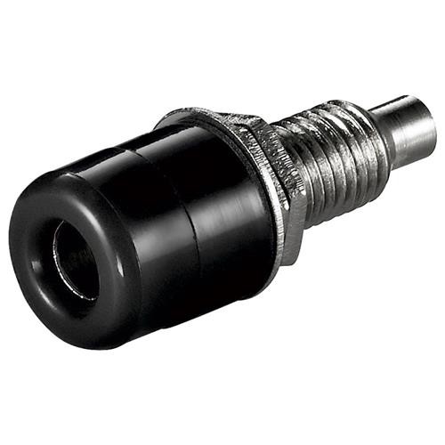 Wentronic WE 1095 B Bananenbuchse mit Gewinde schwarz 4 11731 В наличии 2090₽