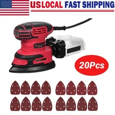 Detail Wood Sander Compact Sander 220W 1.6Amp Power Sander with Dust Collector