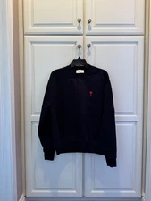 AMI paris men sweatshirt size S black