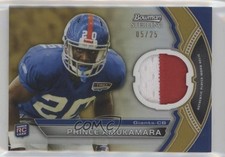 2011 Bowman Sterling Relics Gold Refractor /25 Prince Amukamara Rookie RC