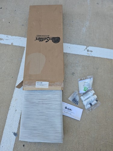 SunSetter Awning Front Weatherbreaker Panel 16 Feet White 60016W
