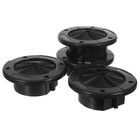  4 Pcs Flame Retardant Wiring Box Cable Brush Grommet Seal for Raised Floors