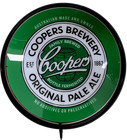 Coopers Green Pale Ale Bar Lighting Wall Sign Light Button Black