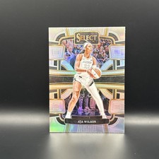 2024 Select WNBA A'Ja Wilson Silver Prizm Concourse #86 Las Vegas Aces