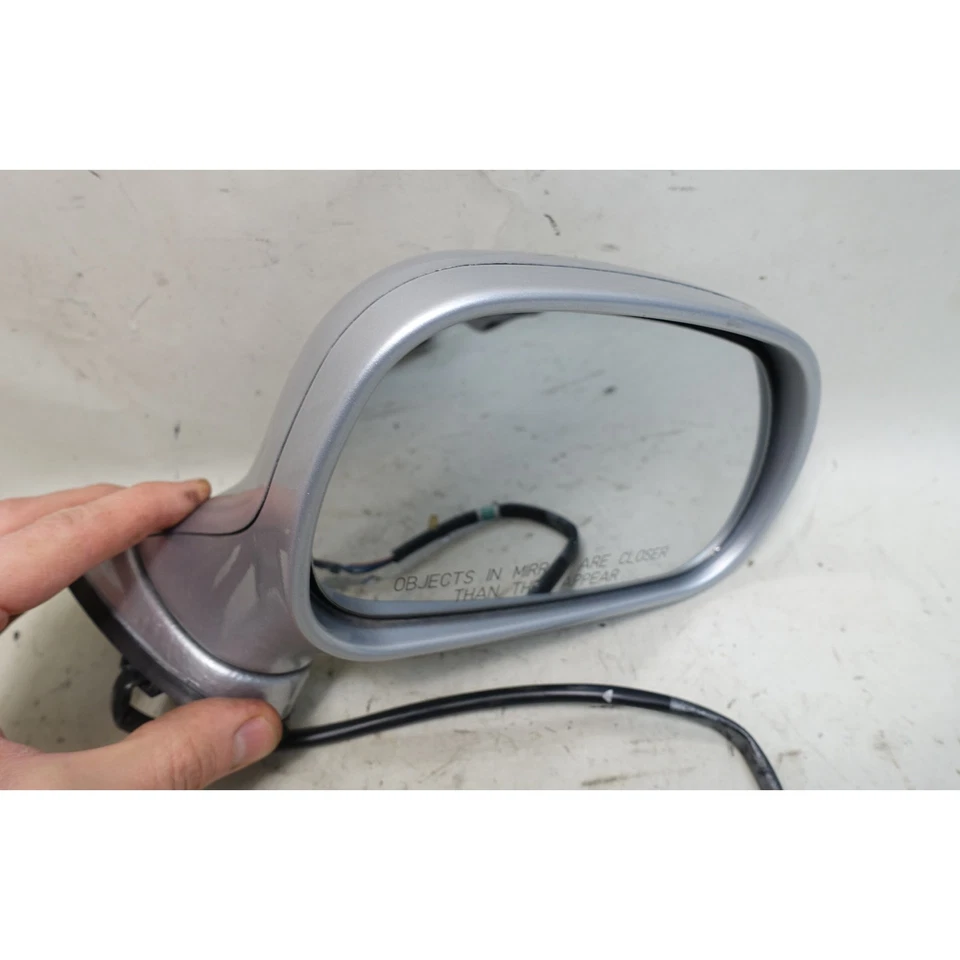 1996-2002 BMW Z3 Roadster Coupe espelho lateral direito prata ártica fabricante de equipamento original - Imagem 2 de 4