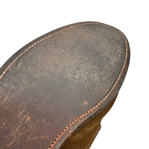 Alden Nueva Inglaterra Zapatos Hombre 6243F Ocio Penny Mocasines Tabaco Gamuza 10.5 D - Imagen 19 de 23
