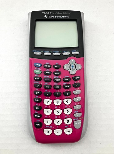 *lesen* Texas Instruments TI-84 Plus Silver Edition Taschenrechner *ohne Hülle*