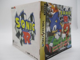 SEGA SATURN SONIC JAM ＆SONIC R & Trial Edition 3items Japan Sonic the Hedgehog