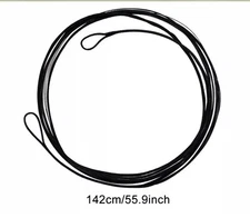 16 strands Replacement Bow String for Archery Recurve Traditional Bows 142cm/56"