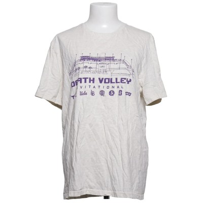 District, T-shirt, Größe: L, Beige, Baumwolle, Print, Damen #Awp