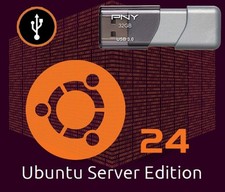 UBUNTU SERVER Linux 32GB Bootable USB Install Live Flash Drive
