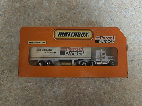 Matchbox Parcel Direct Peterbilt Semi 1998 NEW IN PACKAGE - Picture 2 of 8