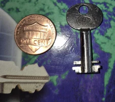 Corbin Obsolete Factory Fitted Lever Lock Barrel Key # K24.