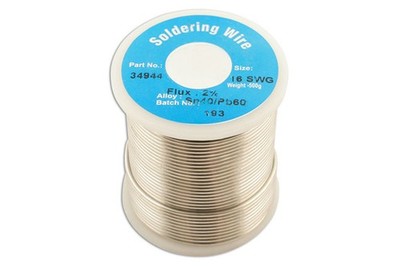 CONNECT 34944 Lötdraht 16 SWG 1,6mm 0,5kg Rolle 1 Stück Elektro Löten