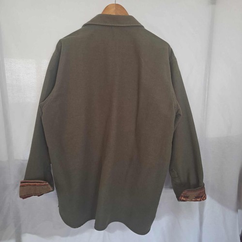 L.L. BEAN CHAMOIS SHIRT JACKET AZTEC LINED PRINT SIZE L - Picture 3 of 10