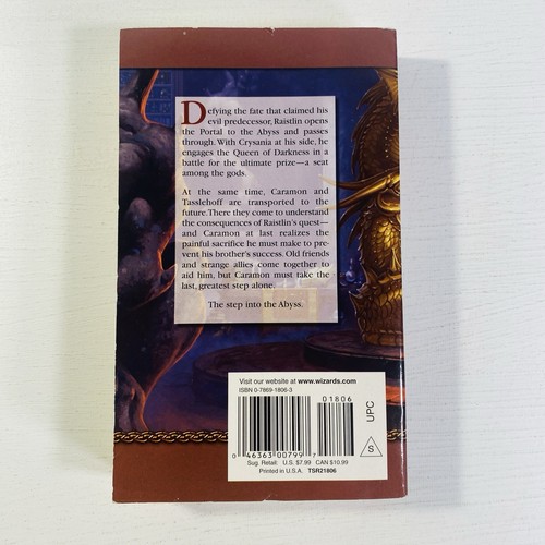 Test of the Twins by Tracy Hickman & Margaret Weis 2001 Paperback - Picture 2 of 10