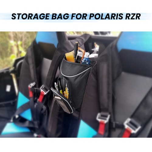 UTV Center Storage Bag Side Door Storage Bag for Polaris RZR XP 1000 2014-2019 - Picture 3 of 18