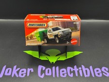 Matchbox Power Grabs 2025 White Green MBX Garage Scout Trash Truck # 97/125