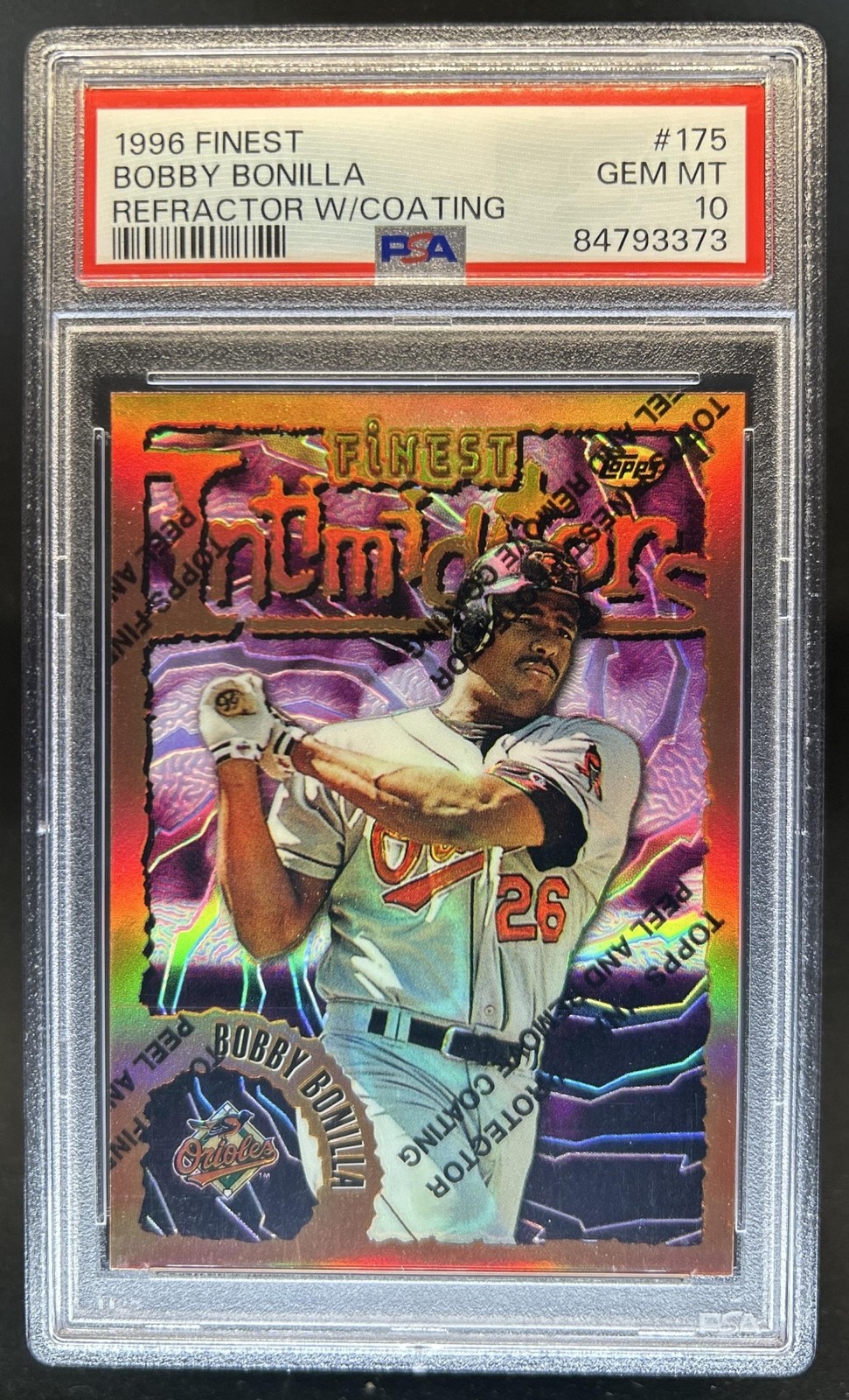 1996 Bobby Bonilla [Refractor w/ Coating] #175