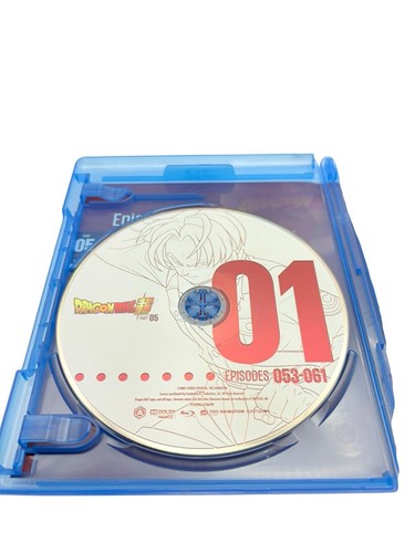 Dragon Ball Super: Part Five 5 (Blu-ray) Tested & Working Case + 2 Discs - Picture 2 of 4