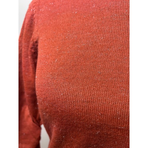 NWOT Pure Alpaca Burnt Orange 100% Peruvian Baby Alpaca Sweater Women's Size XS - Picture 10 of 10