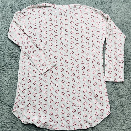 Victorias Secret Pajamas 3pc Set Womens Size Medium Pants w/ 2 Tops Red CozyCore - Picture 14 of 22